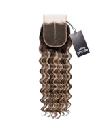 Tranparent Lace Closure - Dulce Noire - Wavy Curly